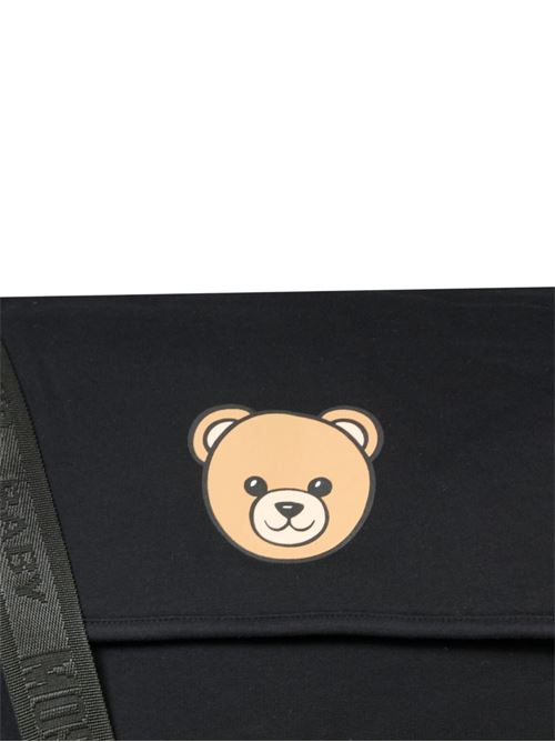 Borsa unisex Moschino Baby nera con logo MOSCHINO BABY | MUX05VLCA1960100